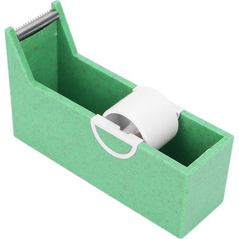Distributeur portable de ruban adhésif pour extensions de cils, support de coupe-ruban pour bureau, pour la maison ou le salon de coiffure (vert) (1/5)