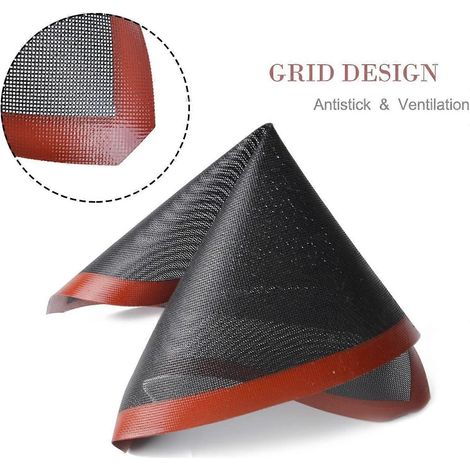 Plaque de cuisson lavable en silicone, réutilisable, en silicone et fibre de verre, résistante et durable. (1/5)
