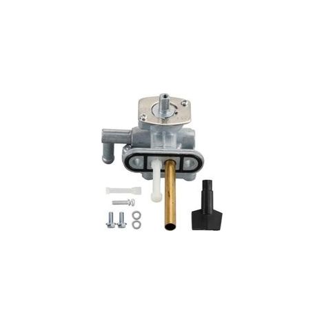 Robinet d'essence Petcock en aluminium Robinet de carburant Remplacement direct de pièce de rechange pour Suzuki GSF600 GSF1200 44300-26E00, ajustement durable de haute qualité