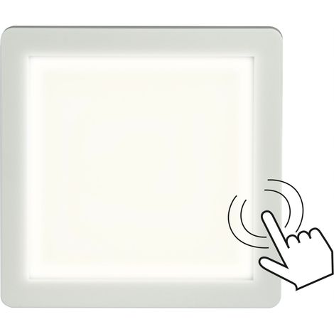 Lámpara de superficie LED para muebles, táctil, blanca, 3W, 6000K, 180 lm, 12V, SLL04 (1/5)