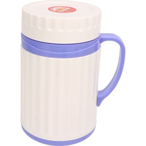650-ml-Samenauffangbecher für Schweine, Edelstahlisolierung, Ausrüstung zur künstlichen Besamung, mit Gummibändern (zufällige Charge) (1/5)