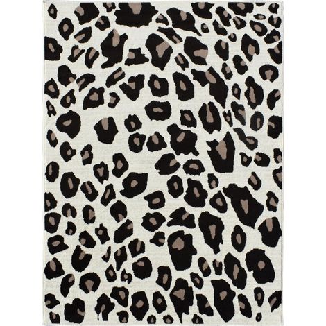 Tapis salon LYN1 LEOPARD 235x320 Beige et marron
