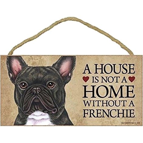Panneau pour niche pour chien, motif chien, largement utilisé, fabrication soignée, plaque en bois pour la maison (1/5)