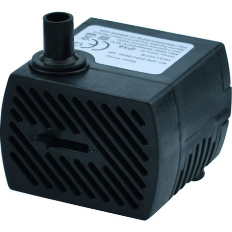 Lntyq Mini-Wasserpumpe (350 l/h, 5 W), ultraleise Aquariumpumpe mit hohem Hub, mit 1,3 m Stromkabel, für Brunnen, Statuen, Hydrokultur (1/4)
