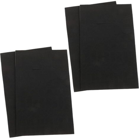 Autocollants de Contrôle Lumière LED 4 Pcs, Film Occultant Noir en Eva, Antiéblouissement, pour Routeurs et Climatiseurs, été Vacances (1/5)
