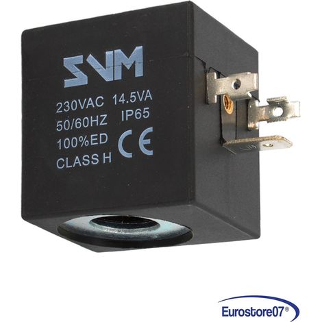 Bobina --- 220v  dc 8w per elettrovalvola fori da Ø13.2mm   adattabile espresso