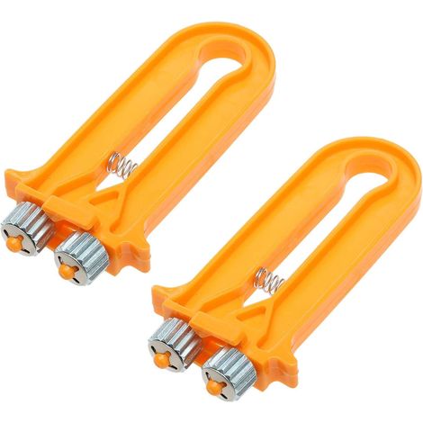 Lot de 2 pinces à sertir pour tendeurs de câbles, outil apicole pour cadres de ruche, pince à sertir pour tendeurs de câbles de cadres de ruche. (1/5)