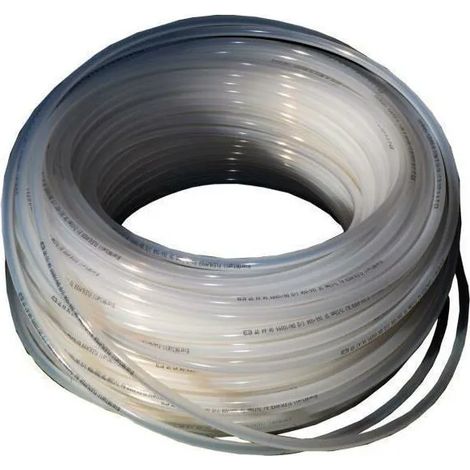 SK Bierschlauch, Bierleitung, Kohlensäureschlauch - meterware - hart - weiß - 10mm (1/3)