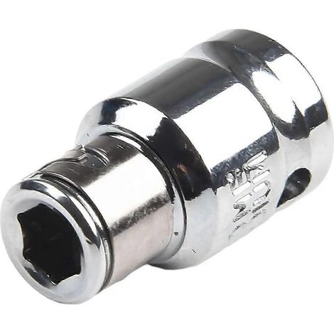 Adaptateur pour douille carrée 3/8" vers hexagonale 1/4", douilles de tournevis, outils à main et accessoires (1/5)