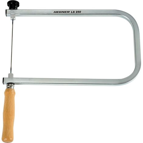 Hegner Laubsägebogen / Säge LS 250 (250 mm, Holzsäge für Kinder) 96250
