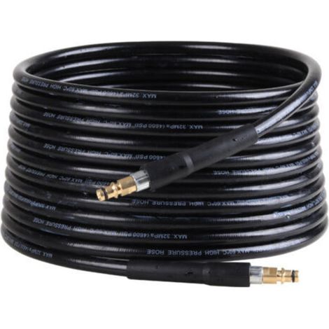 Tuyau pour nettoyeur haute pression, tuyau d'eau haute pression en caoutchouc pour le nettoyage des voitures, compatible avec les modèles K1/K3 (10 m) (1/4)