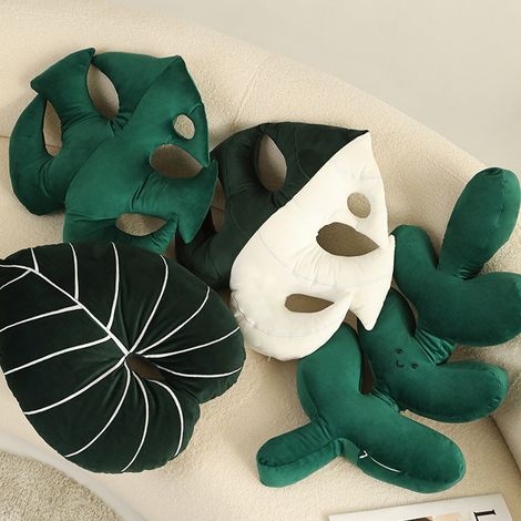 Coussin de canapé Monstera deliciosa - nouvelle branche 70368cm (1/5)