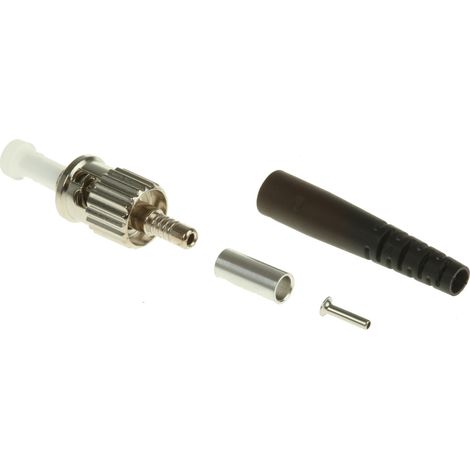 Connecteur pour fibre optique ST Simplex, Multimode ( Prix pour 1 )