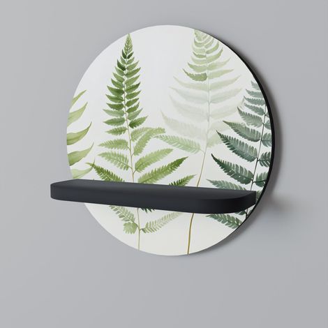 FERN MAJESTY Rundes Regal Schwarz (1/5)