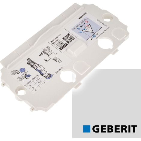 Geberit Schutzplatte für Omega UP-Spülkasten, 243089001 (1/2)