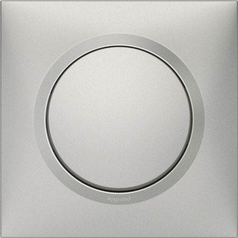 Kompletter Wechselschalter, LEGRAND Dooxie, Aluminium LEGRAND