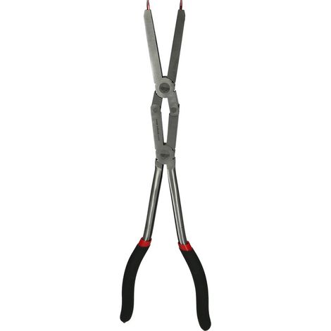 KS Tools - Pince à circlips à double articulation pour circlips intérieurs, 345 mm - 500.7036 (1/2)
