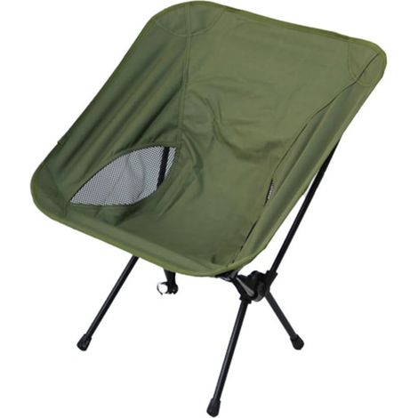 Chaise de Voyage Pliante Ultralégère - Confort Portable pour Pique-Nique en Plein Air, Plage, Pêche et Voyage B (1/5)