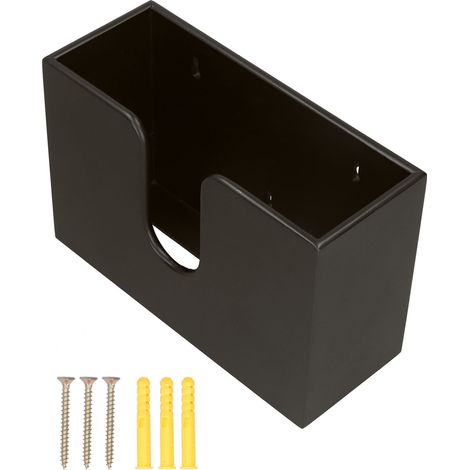Distributeur de serviettes en papier en bambou, support mural ou posable pour cuisine, salle de bain, salon