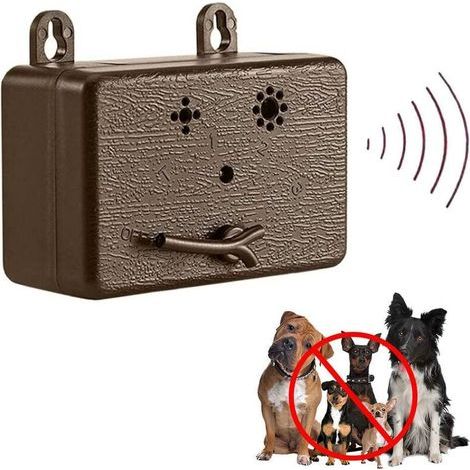 Ciel-Répulsif d'écorce à ultrasons pour chiens, portée de 50 pieds, bouchon d'écorce extérieur et intérieur marron (1/5)