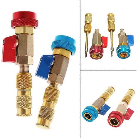 Outil de démontage rapide pour obus de valve haute et basse pression, conditionné au R134A (1/4)