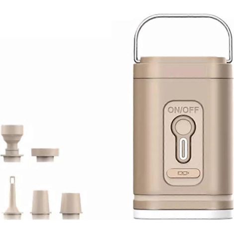 Pompe à air électrique avec lumières, compresseur d'air sans fil, chargement USB B-- (1/5)
