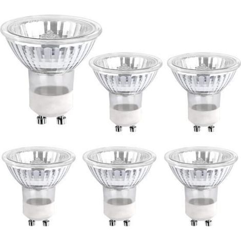 Ampoule Halogène - GU10 - 50W - 500lm - Dimmable - Blanc Chaud 2700K (1/4)