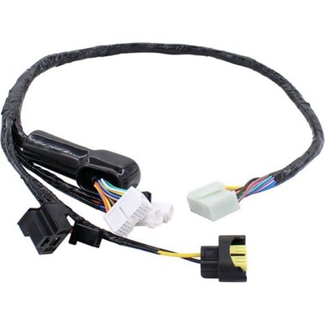 1 Farbe: Schwarz Material: Kunststoff Geeignet für Kabelbäume für Motorradscheinwerfer, Tachometer und Armaturenbretter. (1/4)