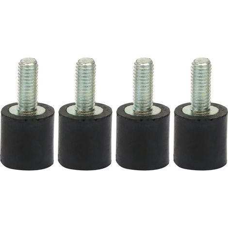 4pcs supports anti-vibration caoutchouc silentbloc M3 M5 M6 boulons bateau voiture (VD88 M38) (1/5)