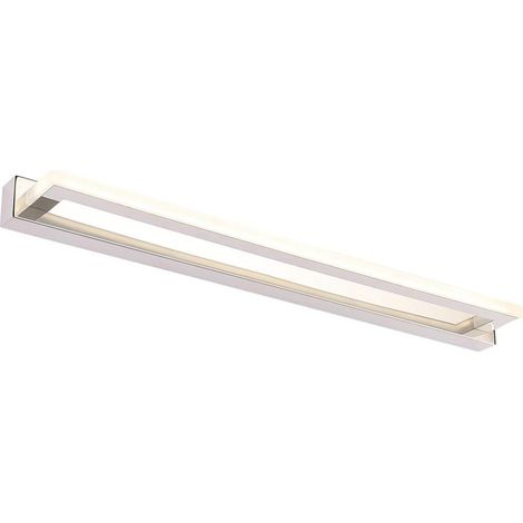 Mirror bright LED for bathroom, lighting of furniture of bathroom, white neutral 4000 K, 220 V, 420 mm, 9 W, 62 cm, 13 watts, 230 volts (1/5)