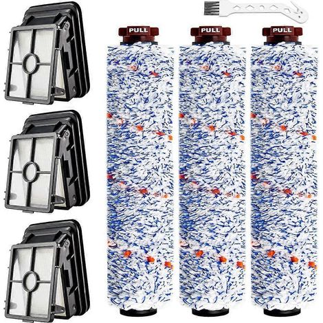 Brosse rotative multifonctionnelle + filtre de rechange pour Bissell CrossWave 1866 1868 1785 2306 Ro (1/5)