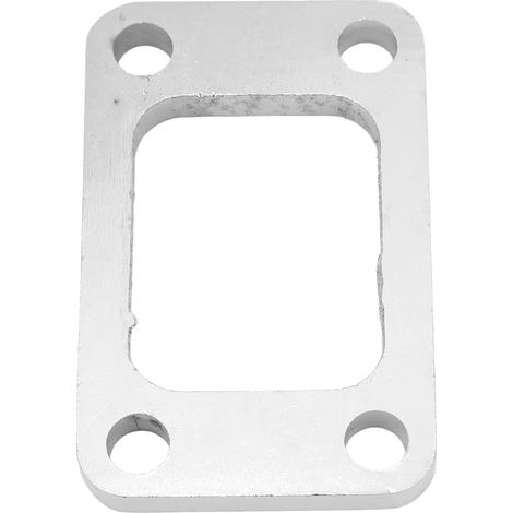 Bride d'admission turbo à 4 trous de boulons, joint d'échappement, adaptateur, acier moulé soudable, remplacement pour T3 T4 (1/5)