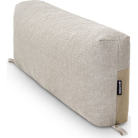 Coussin palette d'extérieur Naylim® imperméable – 120x45x25 cm – Rembourrage mousse haute densité – Résistant aux UV et à l'eau chlorée – Happers (1/5)