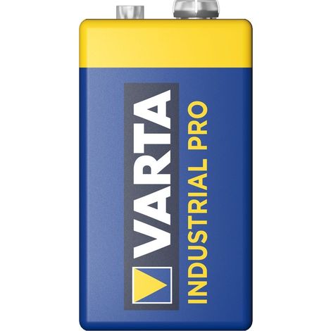 Varta – Batterie 6LR61 9V – Remplace 1604A, 6AM6, 6LF22 – Dimensions 48,5x26,5x17,5mm – Poids 46g