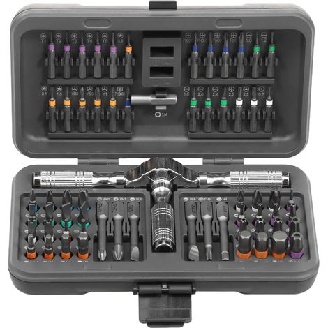 Kit tournevis de précision, magnétique, cliquet, pour maison (1/5)