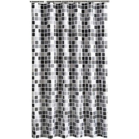 Duschvorhang, wasserdichter, schimmel- und antibakterieller Duschvorhang, 200x200cm (Breite x Höhe)