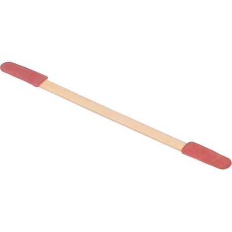 Pulp Pen [50 Stück] Doppelköpfiges Honigfanggerät aus Bambus, Imkerwerkzeug-Set, Rot, 17,2 cm (1/5)