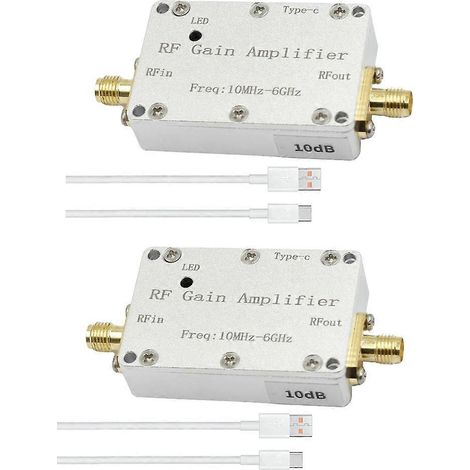 10 MHz–6 GHz HF-Verstärker, HF-Ansteuersignalempfänger, 433 MHz, 915 MHz, 10 dB (1/5)