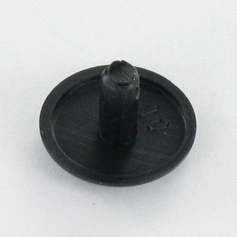 Cache tête de vis Polyéthylène Diamètre de tête: 12 DT 3 Longueur 6.5 RAL9005 noir foncé (1/2)