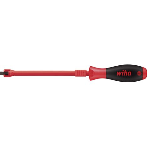 Wiha Schraubendreher SoftFinish® Schlitz mit Festhaltefunktion 3,0 mm x 100 mm (32868)