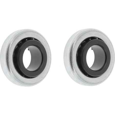 cyclingcolors 2x cuscinetto a sfere per tapparella, finestra, casa, 28x12mm (1/5)