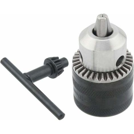 Adaptateur Meuleuse D Angle - Convertisseur M10 Vers Perceuse Avec Mandrin A Cle - Pour Meuleuse 100 Mm - Capacite 1 A 10 Mm (1/5)