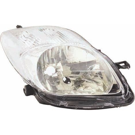 Phare avant droit chromé type Valeo Toyota Yaris 2 phase 2 2009-2011