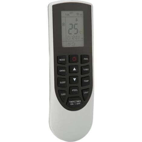 MEI Télécommande universelle pour climatiseur GREE YAN1F YAN1F1 30510474-l12617 (1/4)