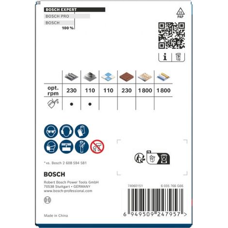 Bosch 1x Sierra de corona EXPERT Multi Material Power Change Plus (para Madera con metal, Ladrillo, Ø 76 mm, Professional Accesorios Taladro) (1/5)