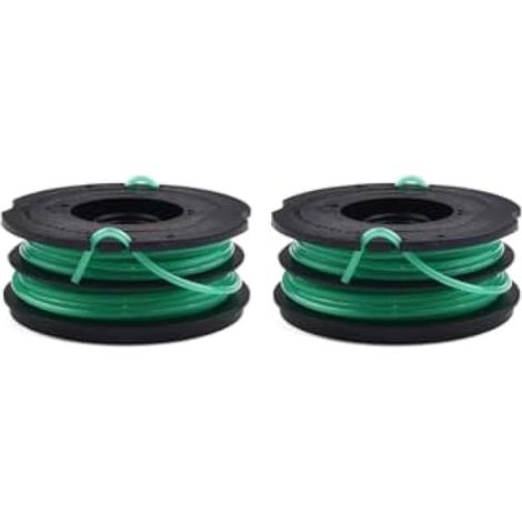Lot de 2 bobines de fil pour débroussailleuse Black & Decker GL701 GL710 GL716 GL720 GL741 (1/5)