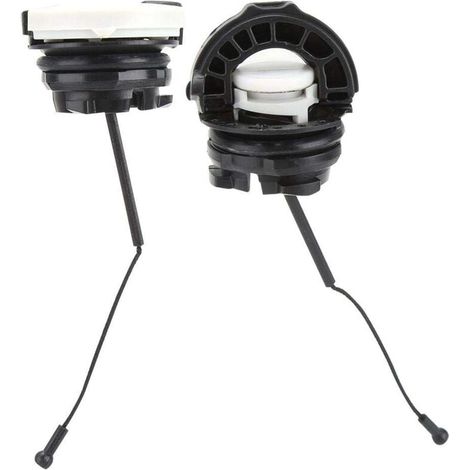 Tapa del tanque de combustible de aceite, 2 unidades, compatible con motosierra STIHL MS210, MS230, MS250, MS290, MS340, MS360 y MS380. (1/4)