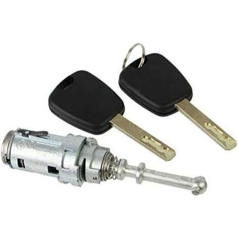 Baril de Verrouillage de Porte Gauche pour C2 C3 2002-2010 avec 2 CléS 9170T9 9170W9 9170T5 256924 (1/5)