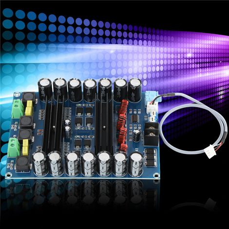 Carte d'amplificateur audio numérique 2 canaux 12 V/24 V CC TPA3116D2 2 x 150 W avec fonction Boost (1/5)