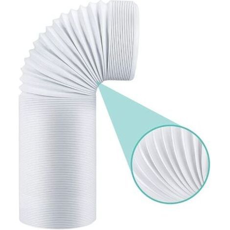 Tuyau pour climatiseur portable – Tube de ventilation flexible en PVC, diamètre 13 cm, longueur 200 cm (1/4)